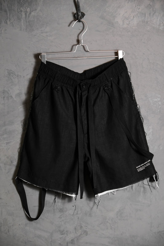 Professor.E 18S/S “WIRE” Layered Short Pants