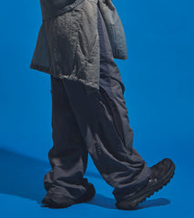 ノズルクイズ VRCブーツカットパンツ - グレー