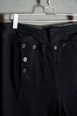 USNAVY ヴィンテージ 13 ボタン ウール セーラー ワイド パンツ 米海軍支給 13 ボタン ウール セーラー ワイド パンツ (さまざまなスタイルをご用意)