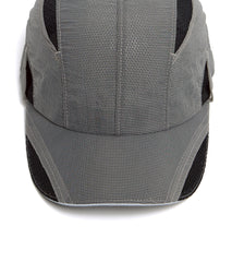 nozzle quiz Airy Mono Cap-Fog double layer transparent cap gray