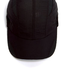 nozzle quiz Airy Mono Cap-Black 雙層透視帽 黑