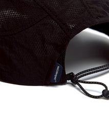 nozzle quiz Airy Mono Cap-Black 雙層透視帽 黑