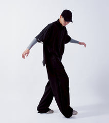 nozzle quiz Airy Mono Cap-Black 雙層透視帽 黑