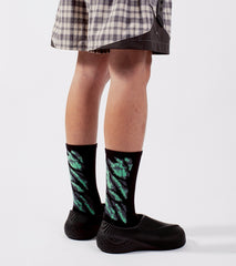 Nozzle quiz Landing Crew Socks 中高筒休閒襪 兩色