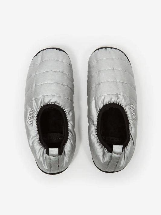 SUBU Packable - Foil Silver Warm Water-Repellent Slippers