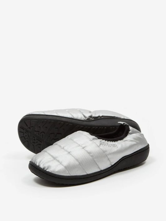 SUBU Packable - Foil Silver Warm Water-Repellent Slippers