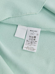 Mame Kurogouchi Hole Knitted Top - Pale Green 日本設計師品牌 簍空剪裁針織背心上衣