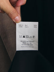 my beautiful landlet AUSTRALIA FLANNEL BIG JACKET 日本設計師品牌 寬幅立體口袋羊毛西裝外套 駝色