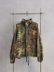 ANCELLM - CAMO ZIPUP HOODIE 日本設計師品牌 迷彩連帽抽鬚外套