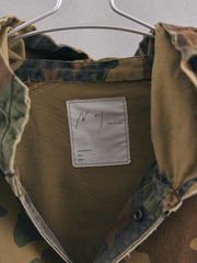 ANCELLM - CAMO ZIPUP HOODIE 日本設計師品牌 迷彩連帽抽鬚外套