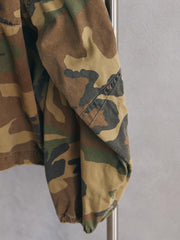 ANCELLM - CAMO ZIPUP HOODIE 日本設計師品牌 迷彩連帽抽鬚外套