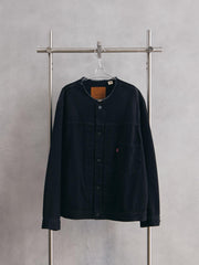 Levi’s Premium x EDIFICE 別注Type 1 Trucker Jacket Black Collarless