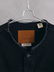 Levi’s Premium x EDIFICE 別注Type 1 Trucker Jacket Black Collarless