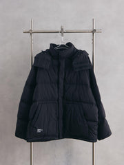 FreshService CORPORATE DOWN JACKET (25AW) -Black 日本生活選物品牌 羽絨外套 連帽可拆 黑色