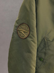 usedig RE'MAKE MA-1 䑓堂保志 日本無性別時尚品牌 改製 雙面穿牛仔拼接飛行夾克