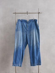 BOWWOW 2025SS USN DENIM PANTS 日本美式風格品牌 做舊潑墨直筒牛仔褲