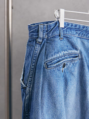 BOWWOW 2025SS USN DENIM PANTS 日本美式風格品牌 做舊潑墨直筒牛仔褲