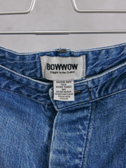 BOWWOW 2025SS USN DENIM PANTS 日本美式風格品牌 做舊潑墨直筒牛仔褲