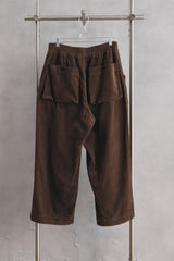 VOAAOV CORDUROY Gather Waist Wide Pants my beautiful landlet支線品牌 立體口袋寬版燈芯絨休閒長褲