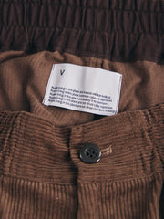 VOAAOV CORDUROY Gather Waist Wide Pants my beautiful landlet支線品牌 立體口袋寬版燈芯絨休閒長褲