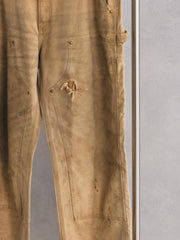 Heavy Used Carhartt Double Knee Pant - Khaki