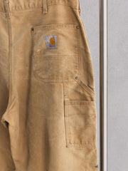 Heavy Used Carhartt Double Knee Pant - Khaki