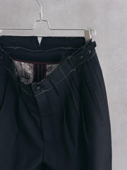 Professor.E 25FW FRAYED PANTS BLACK