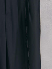 Professor.E 25FW FRAYED PANTS BLACK