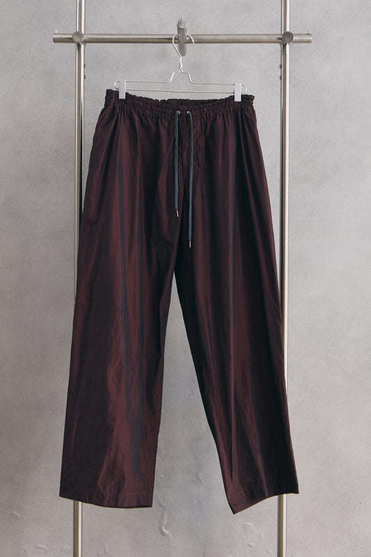 Kolor BEACON Polyester Easy Wide Pants Kolor支線品牌 金屬光澤聚酯寬版休閒長褲