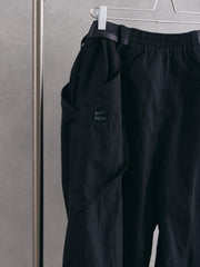 Nike ISPA Belted Utility Pants 實驗支線黑色機能腰帶立體工裝褲