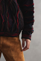 COOGI Australia Wool Textured Knit Sweater 澳洲古著立體紋理羊毛針織毛衣