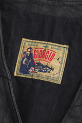 Giorgio Leather Western Vest