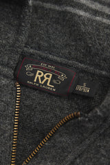 RRL Ralph Lauren Zip-Neck Wool Blend Knit with Deer Motif 拉鍊立領 鹿圖騰 羊毛混紡針織上衣
