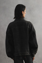 Vintage Levi's 70598-4159 BLack Denim Jacket Size XL 黑色牛仔外套 哥倫比亞製