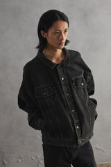 Vintage Levi's 70598-4159 BLack Denim Jacket Size XL 黑色牛仔外套 哥倫比亞製