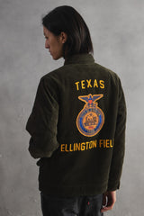 HOUSTON Military-Inspired Corduroy Quilted Jacket (FFA Style)