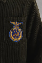 HOUSTON Military-Inspired Corduroy Quilted Jacket (FFA Style)