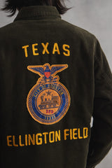 HOUSTON Military-Inspired Corduroy Quilted Jacket (FFA Style)