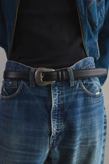 Western Buckle Cowhide Leather Belt 西部風格皮革腰帶 寬頭 全新品