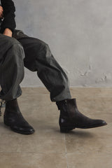 J&M Side Zip Ankle Boots: Double-zip leather ankle boots from a long-established American shoe brand, made in Italy.