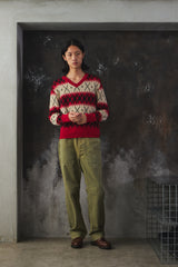 Levi’s LVC 1930s Archive Fair Isle V-Neck Wool Knit 復刻幾何圖騰針織毛衣