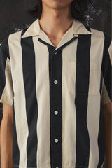 Levi’s LVC 1950s Reproduction Striped Open Collar Shirt 鎖鏈刺繡 開領襯衫