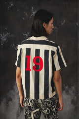 Levi’s LVC 1950s Reproduction Striped Open Collar Shirt 鎖鏈刺繡 開領襯衫