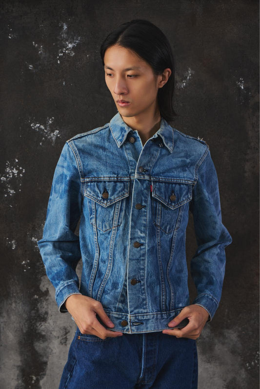 Levi’s 1970’s 70505 Big E Type III Denim Trucker Jacket 70年代古著 牛仔夾克 美國製 525 Button Stamp