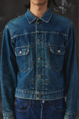 90s Levi's 507XX Type 2 Big E LVC 布邊牛仔外套 日本製