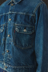 90s Levi's 507XX Type 2 Big E LVC 布邊牛仔外套 日本製