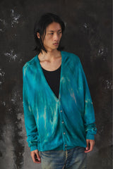 Vintage Tie-Dye Knit Cardigan 渲染針織衫外套