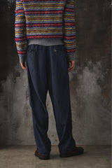 Vintage 50s High-Rise Double Pleated Rayon Slacks 50年代 人造絲華達呢 西裝長褲