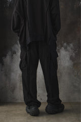 DISCOVERED Champion Reconstructed Logo Patch Cargo Sweatpants 日本品牌 重構拼接 Logo口袋棉褲