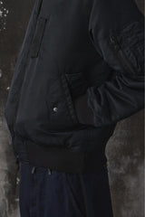 white Mountaineering × FIELD CAMO PRINTED TAFFETA REVERSIBLE MA-1尼龍防水飛行外套 雙面穿